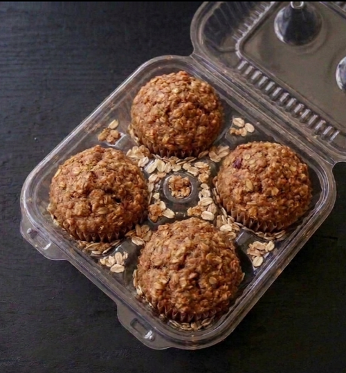 Apple Cinnamon Crumble Muffins - 4 Pack