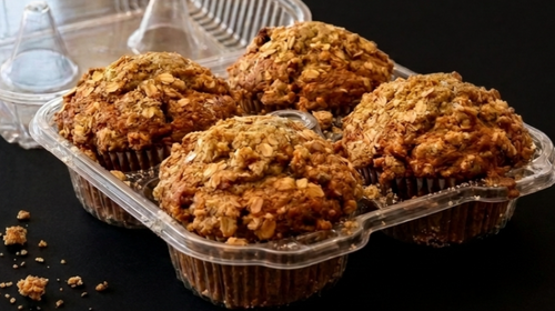 Apple Cinnamon Crumble Muffins - 4 Pack