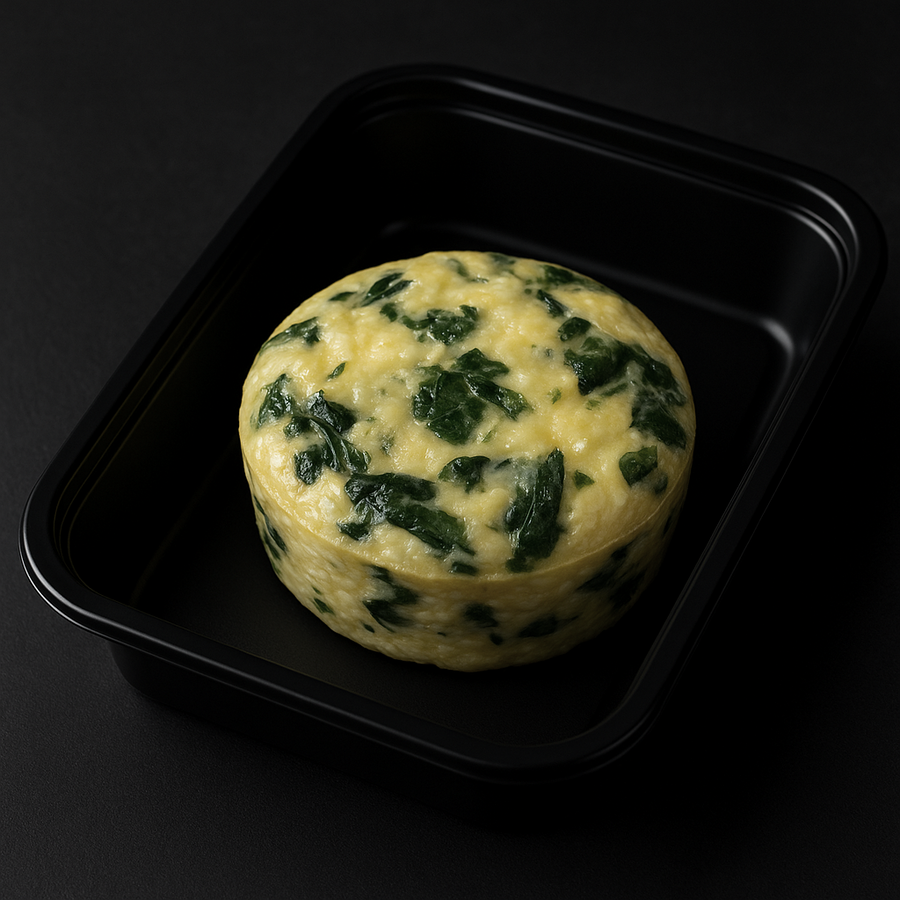 Breakfast Egg Bite with Feta and Spinach