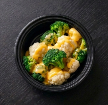 Broccoli Cauliflower & Cheese Sauce - 4 oz Portion