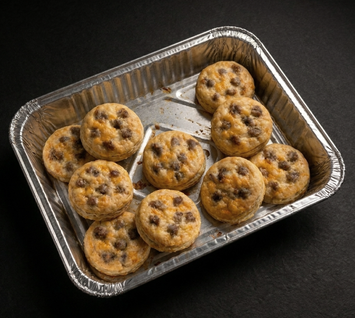 Egg Bites with Cheddar and Turkey Sausage - 10 Count