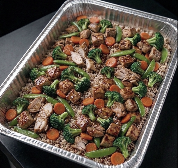 Family Size Chicken Stir Fry Pan