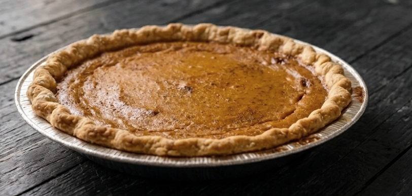 Old-Fashioned Creamy Pumpkin Pie - Thanksgiving