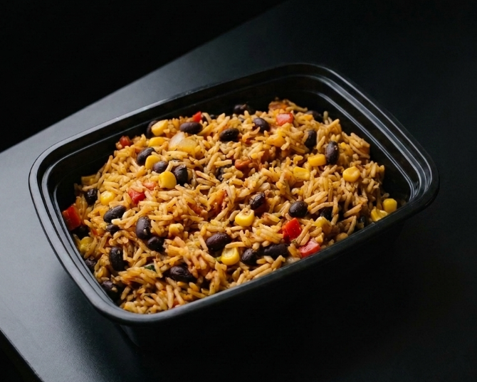 Side of Spanish Rice with Corn and Black Beans