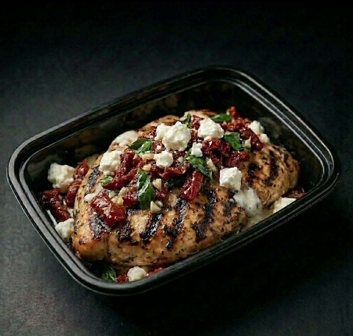 Tuscan Lemon Goat Cheese Chicken