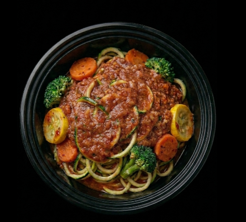Zucchini Noodle Pasta Primavera Side Dish