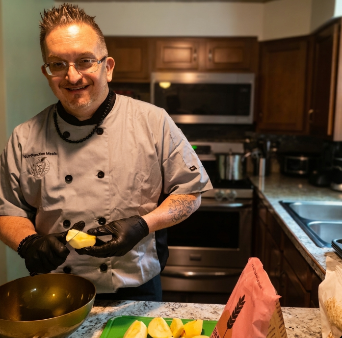 Matt, co-founder and executive chef at Nutrifunction Meals